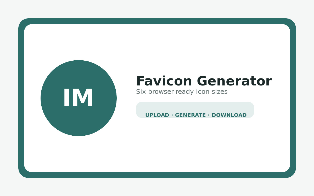 Favicon Generator website preview